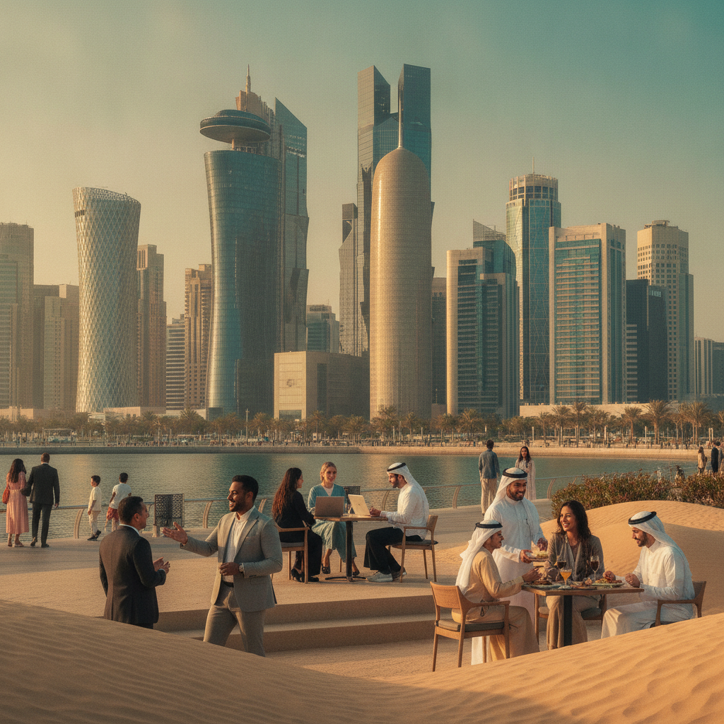 Millennials in Doha community in Doha