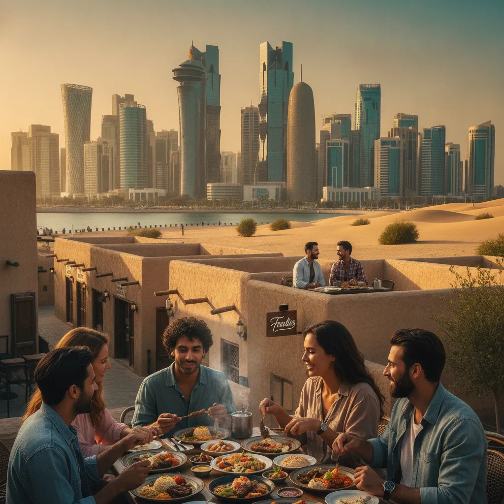 Foodies community in Doha